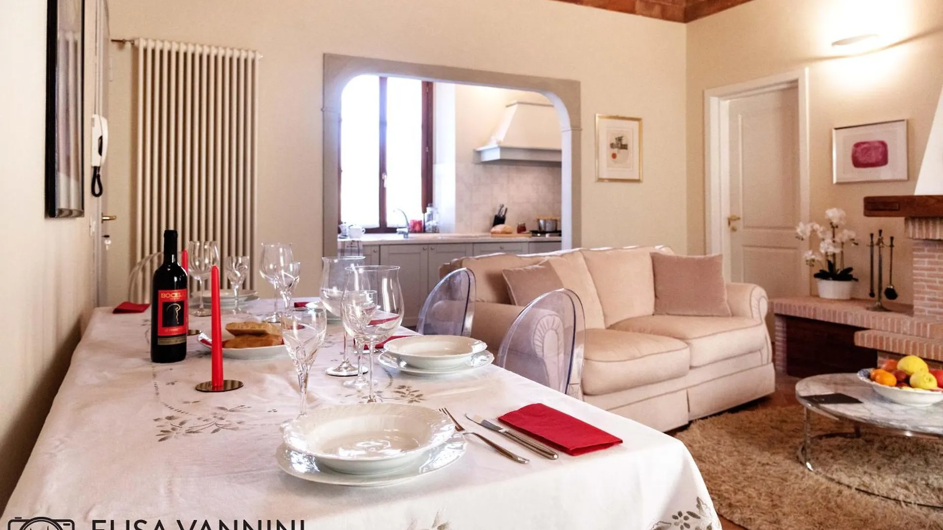 Opera In Rosso Apartamento Lajatico Itália